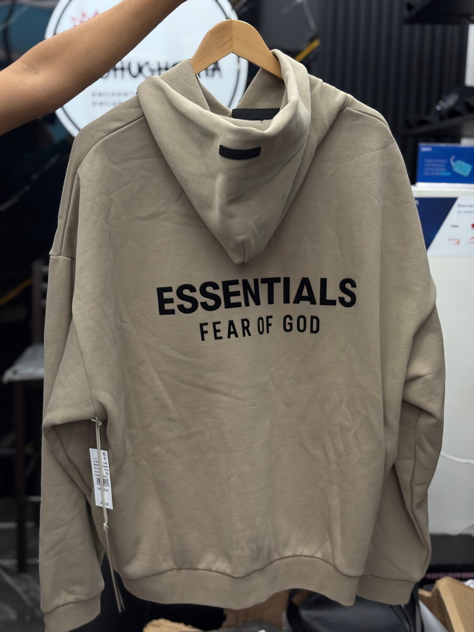 Hoodie Essentials Beige - foto 2