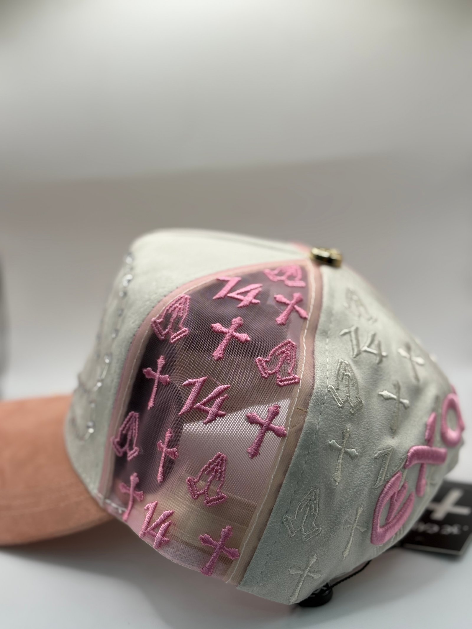 Jc Caps 14-14 white & Pink - foto 3